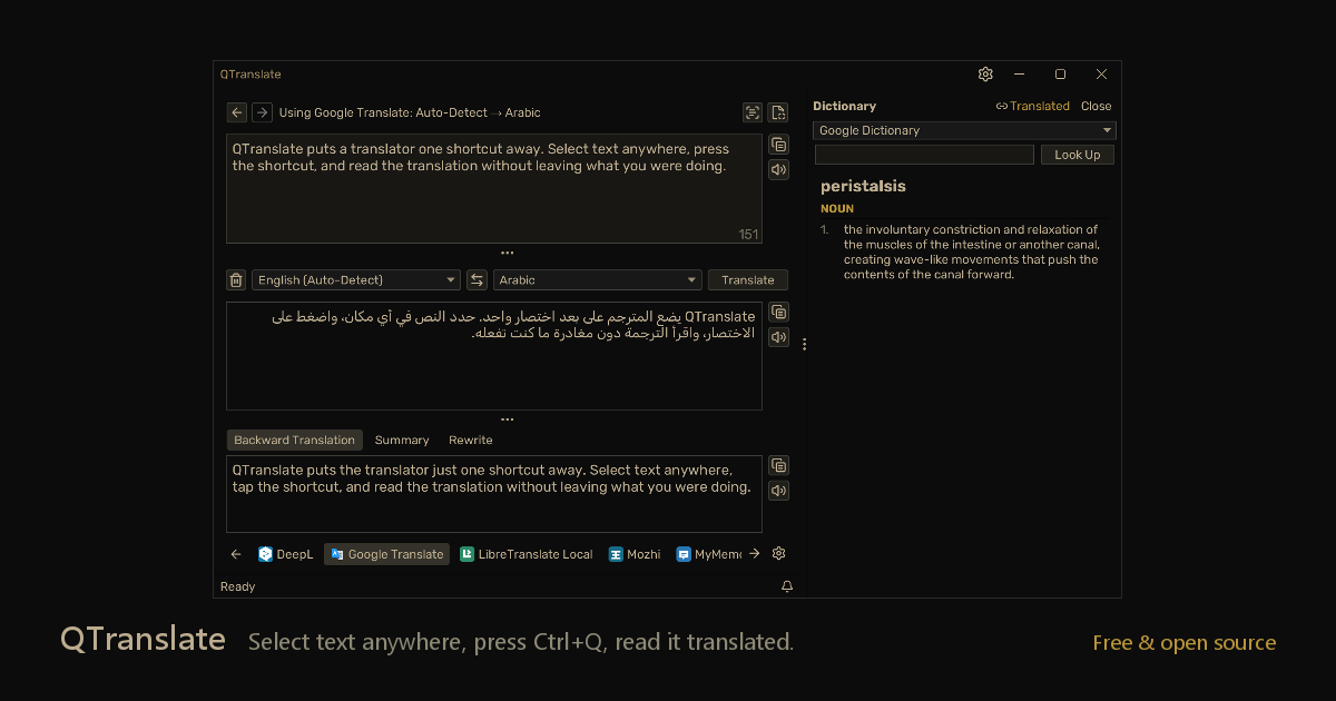 Qtranslate Work QTranslate — Free Open Source Desktop Translation Tool